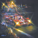 Le Mans 1971 
T. Adamowicz / S. Posey Ferrari 512M
Acrylic on canvas 60cm x 60cm
SOLD